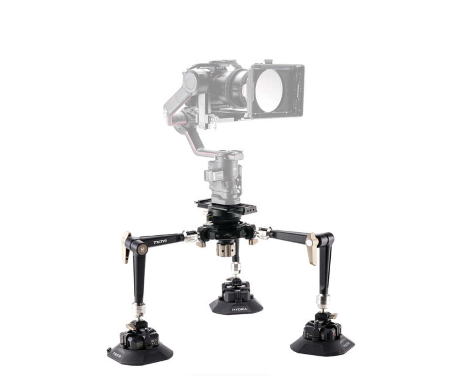 Tilta Hydra Articulating Car Mounting System with Electronic Suction Cups