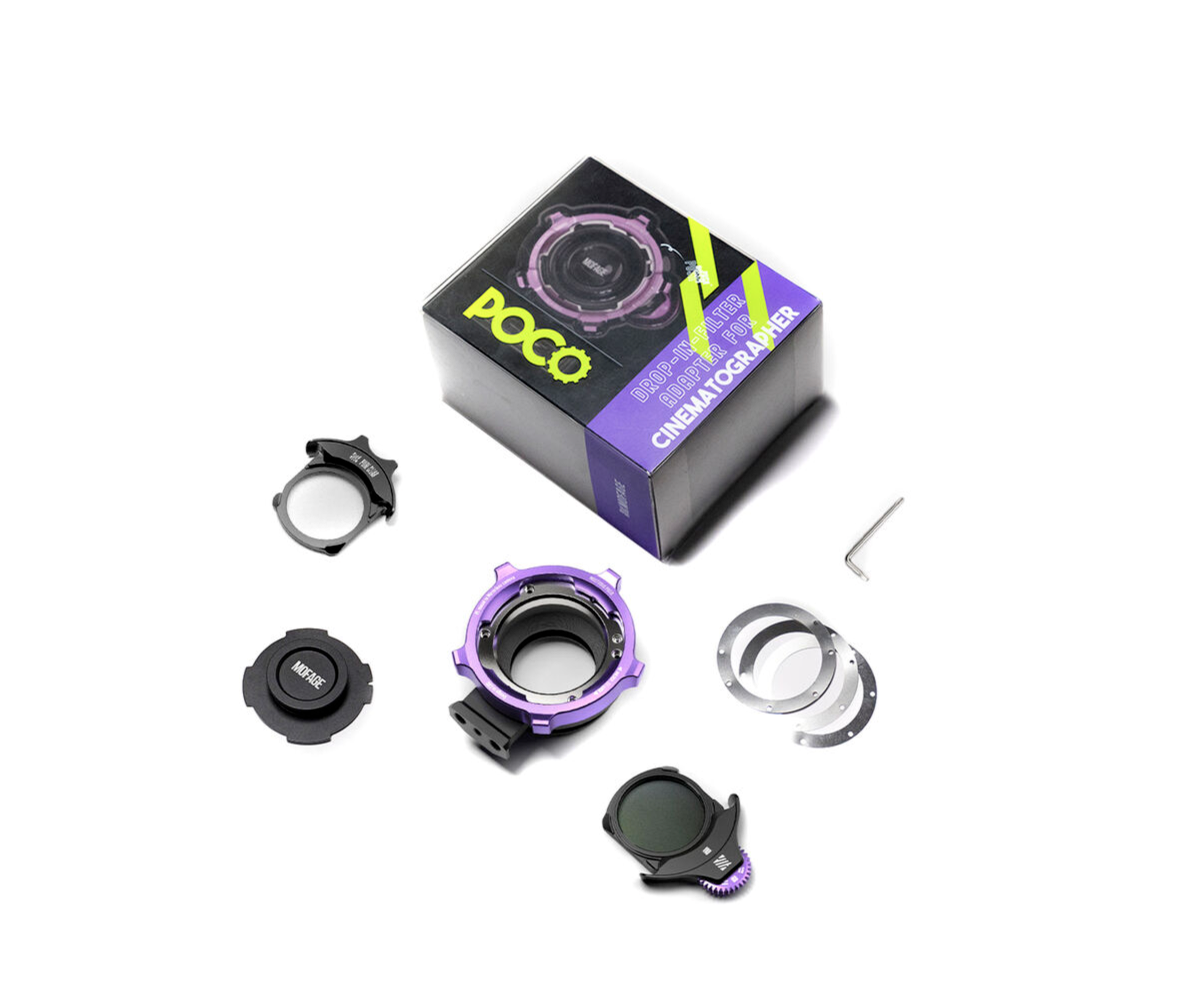 MOFAGE POCO Drop-In Filter Lens Mount Adapter Kit (PL to Nikon Z) — photo 1