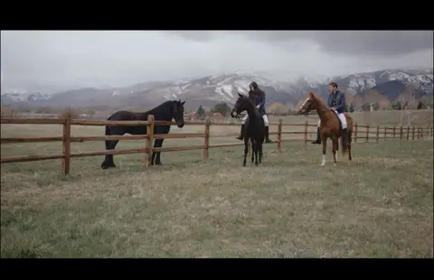 USPA Three Horses Mountain Pasture. sports visual reference, composition and color reference.