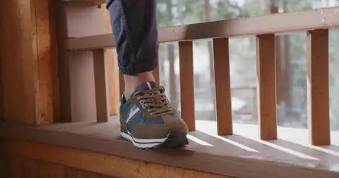 USPA Cabin Hiking Shoe Detail. product_detail visual reference, composition and color reference.